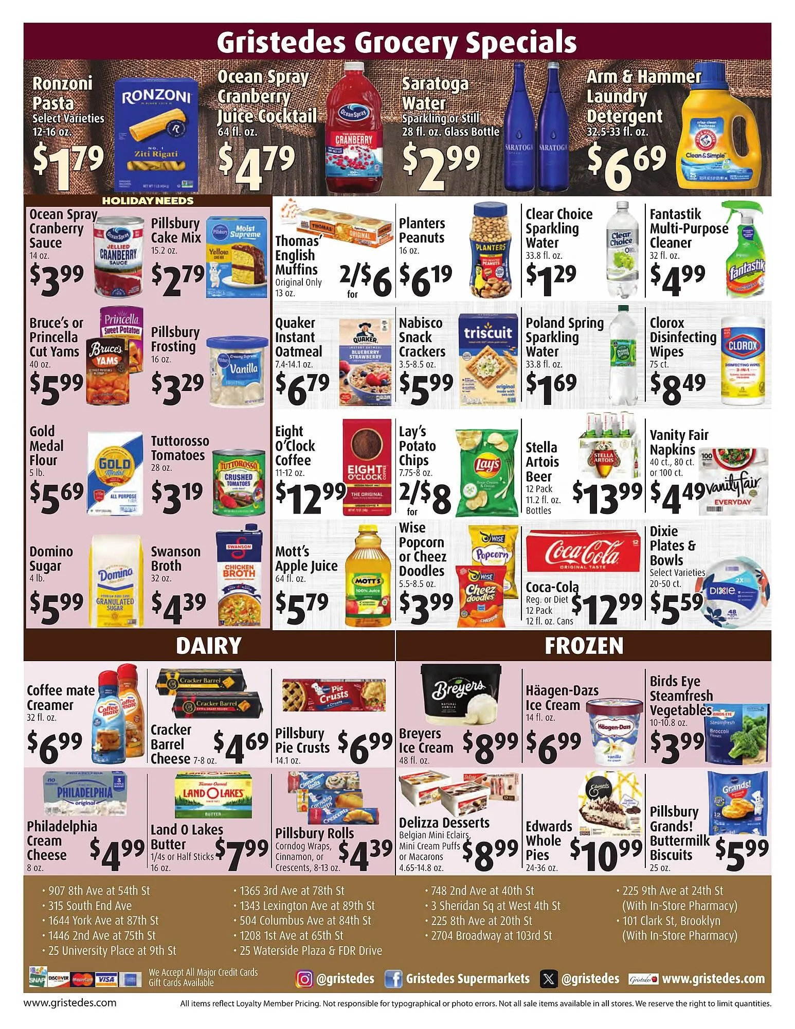 Weekly ad Gristedes circular from November 14 to November 20 2025 - Page 2