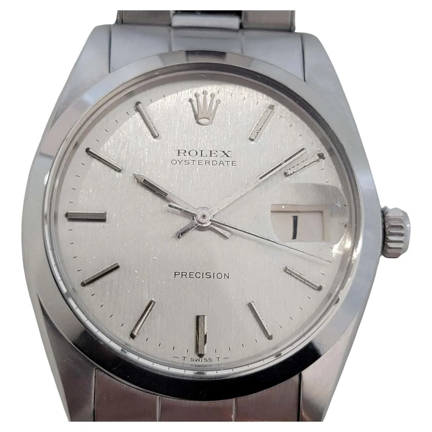 Mens Rolex Ref 6694 Oysterdate Precision Hand Wind 1960s Swiss Vintage RJC198