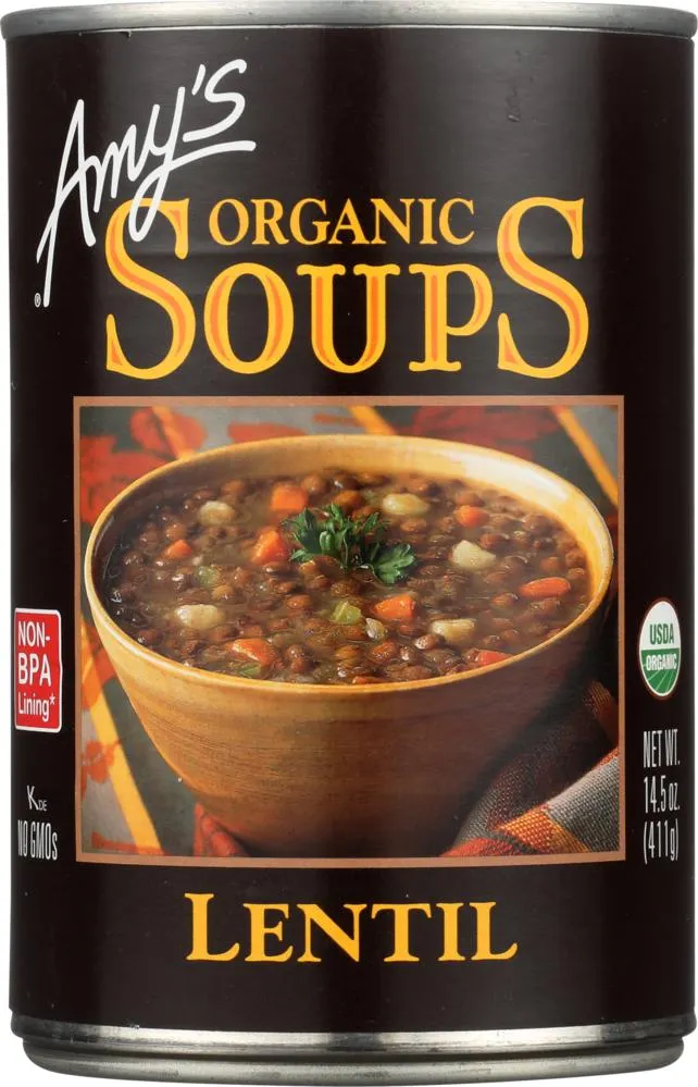 Organic Lentil Soup Lentil