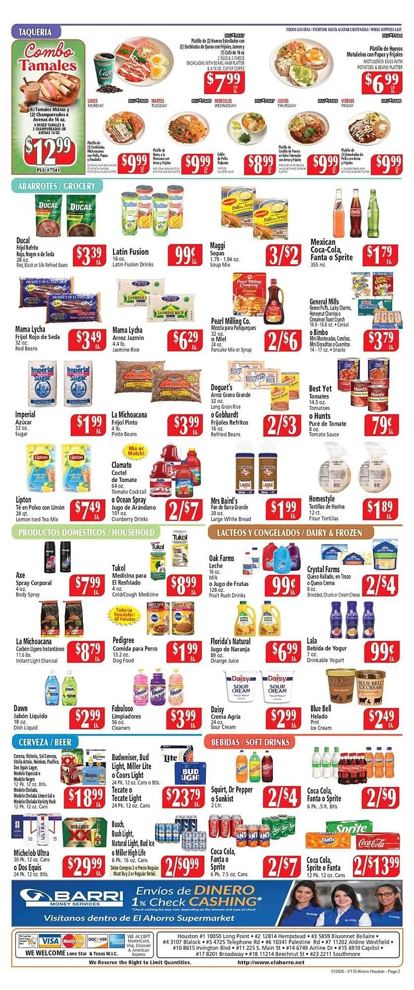 Weekly ad El Ahorro weekly ad from January 28 to February 3 2026 - Page 2