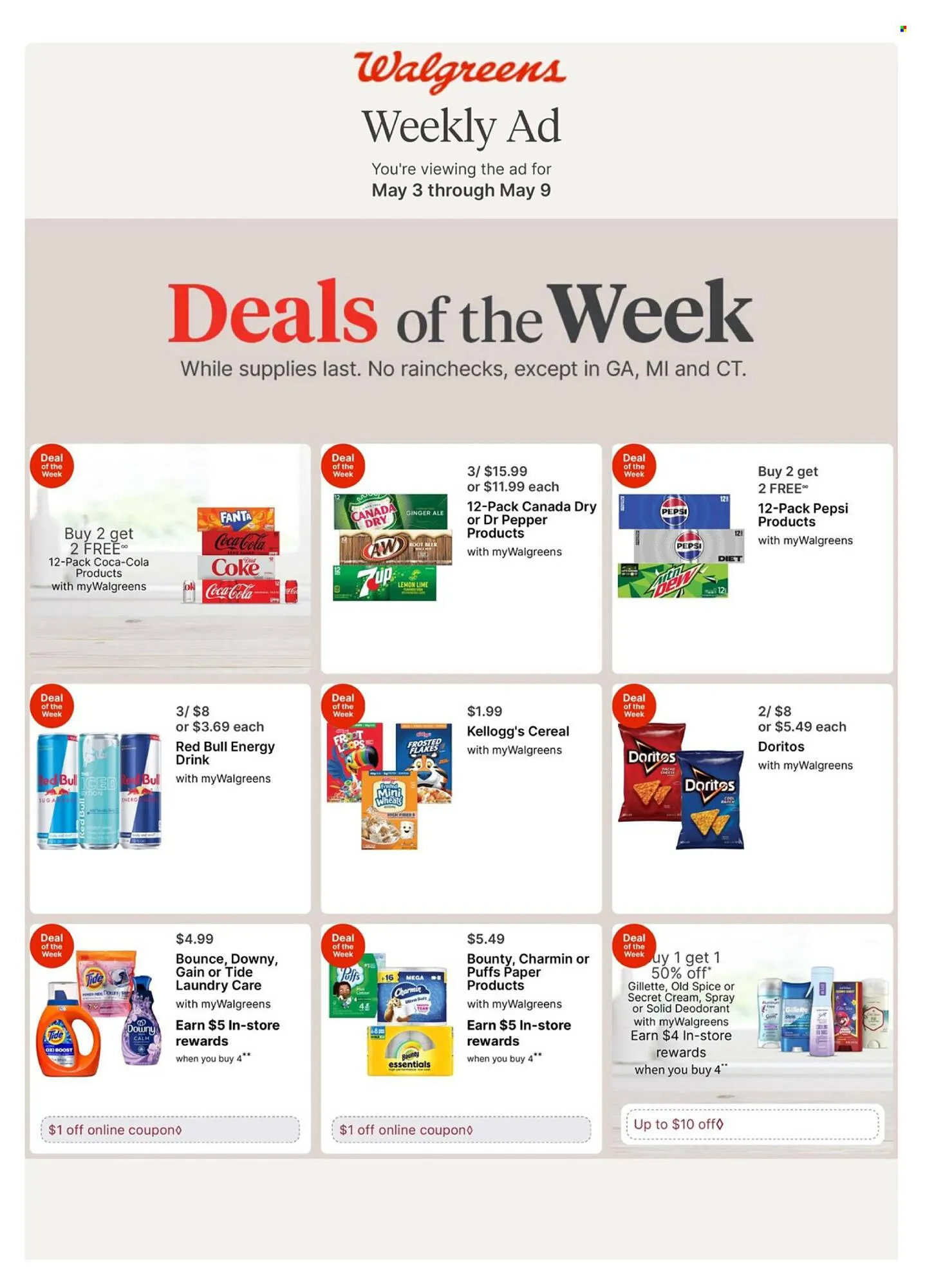 Weekly ad Walgreens weekly ad from May 3 to May 9 2026 - Page 1