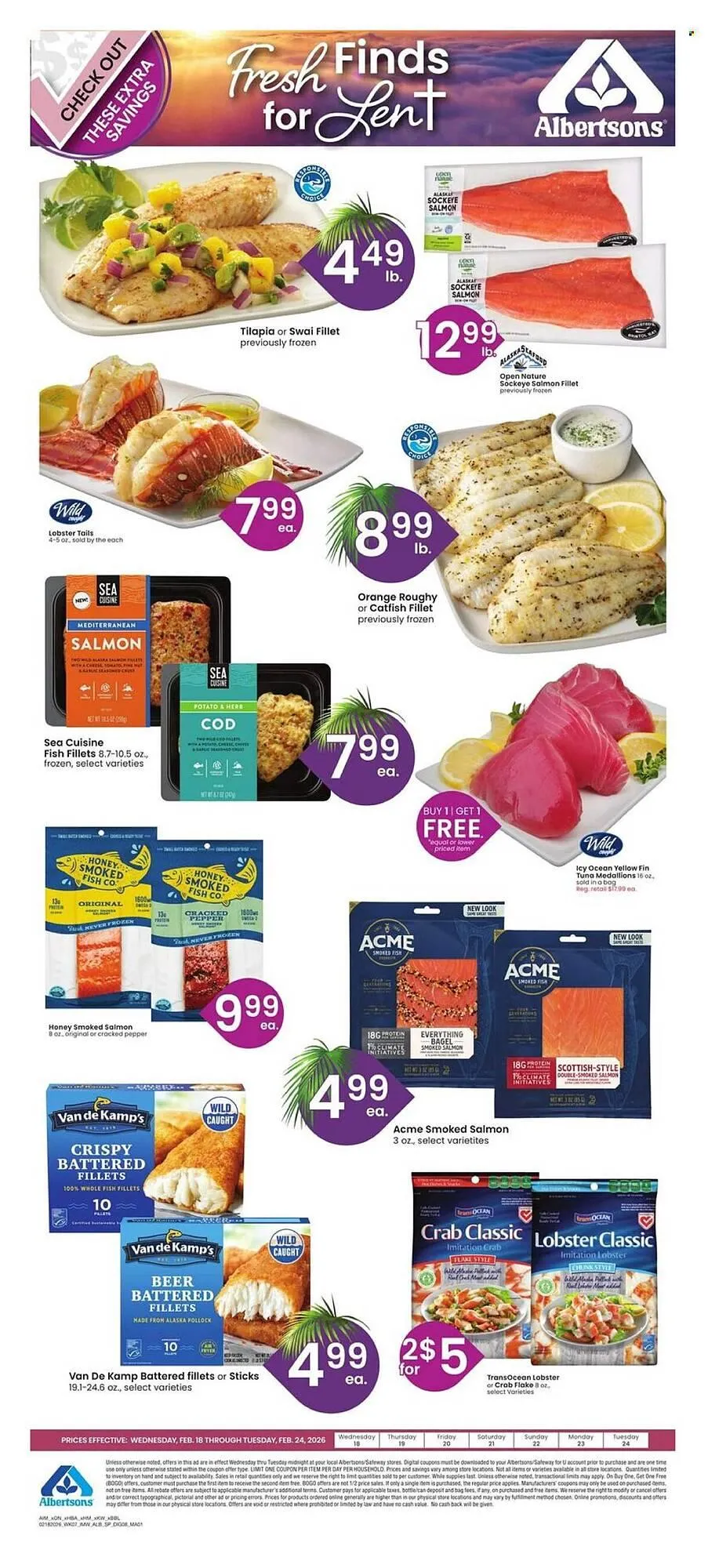 Weekly ad Albertsons weekly ad from February 18 to February 24 2026 - Page 2