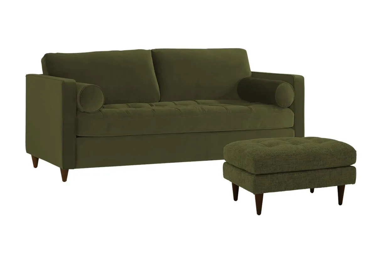 Briar Sleeper Sofa & Ottoman