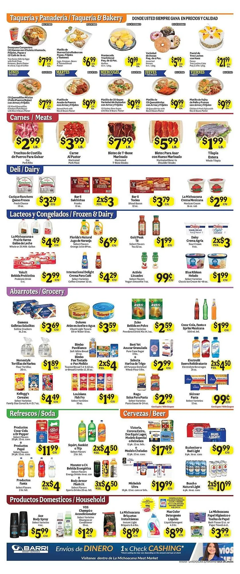 Weekly ad La Michoacana weekly ad from March 4 to March 10 2026 - Page 2
