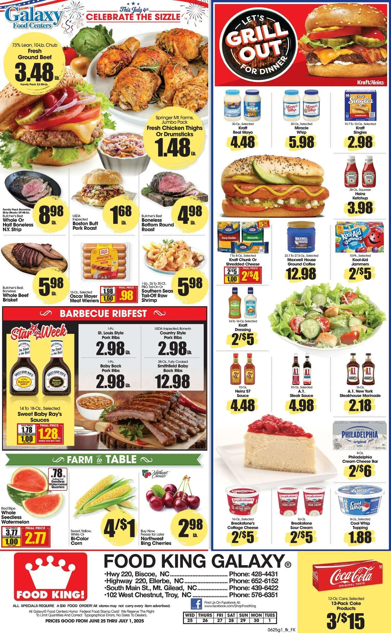 Weekly ad Food King Current weekly ad from June 25 to July 1 2025 - Page 1