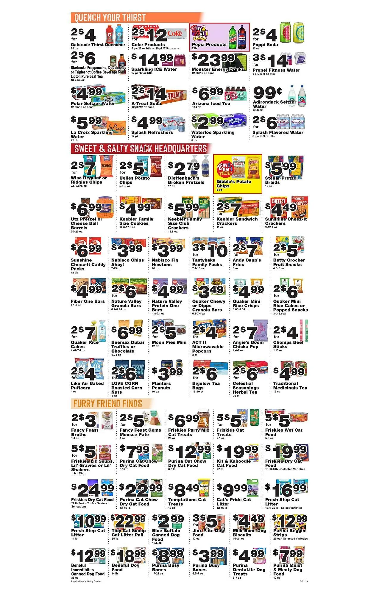 Weekly ad Boyer's Food Markets weekly ad from February 22 to February 28 2026 - Page 5