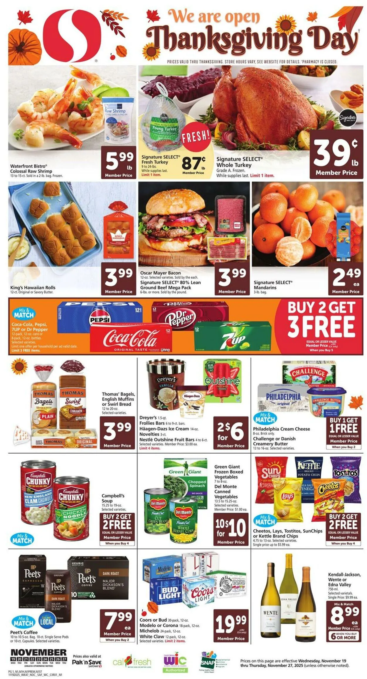 Weekly ad Safeway Current weekly ad from November 19 to November 27 2025 - Page 3