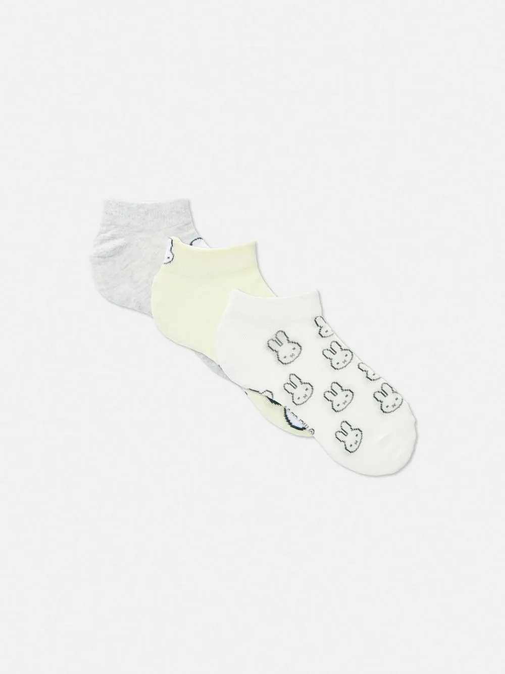 3-Pack Miffy Sneaker Socks