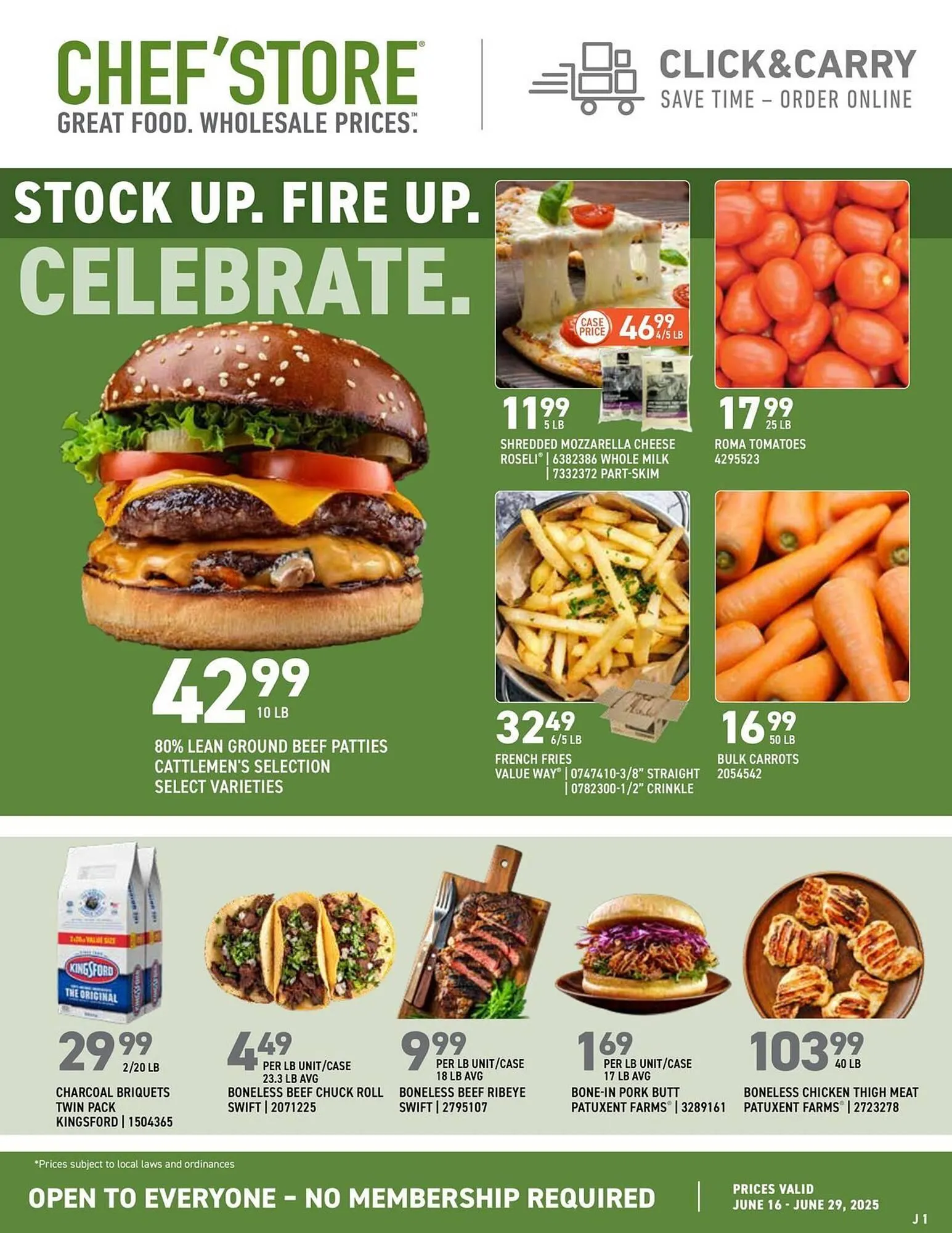 US Foods Chefs Store Weekly Ad - 1
