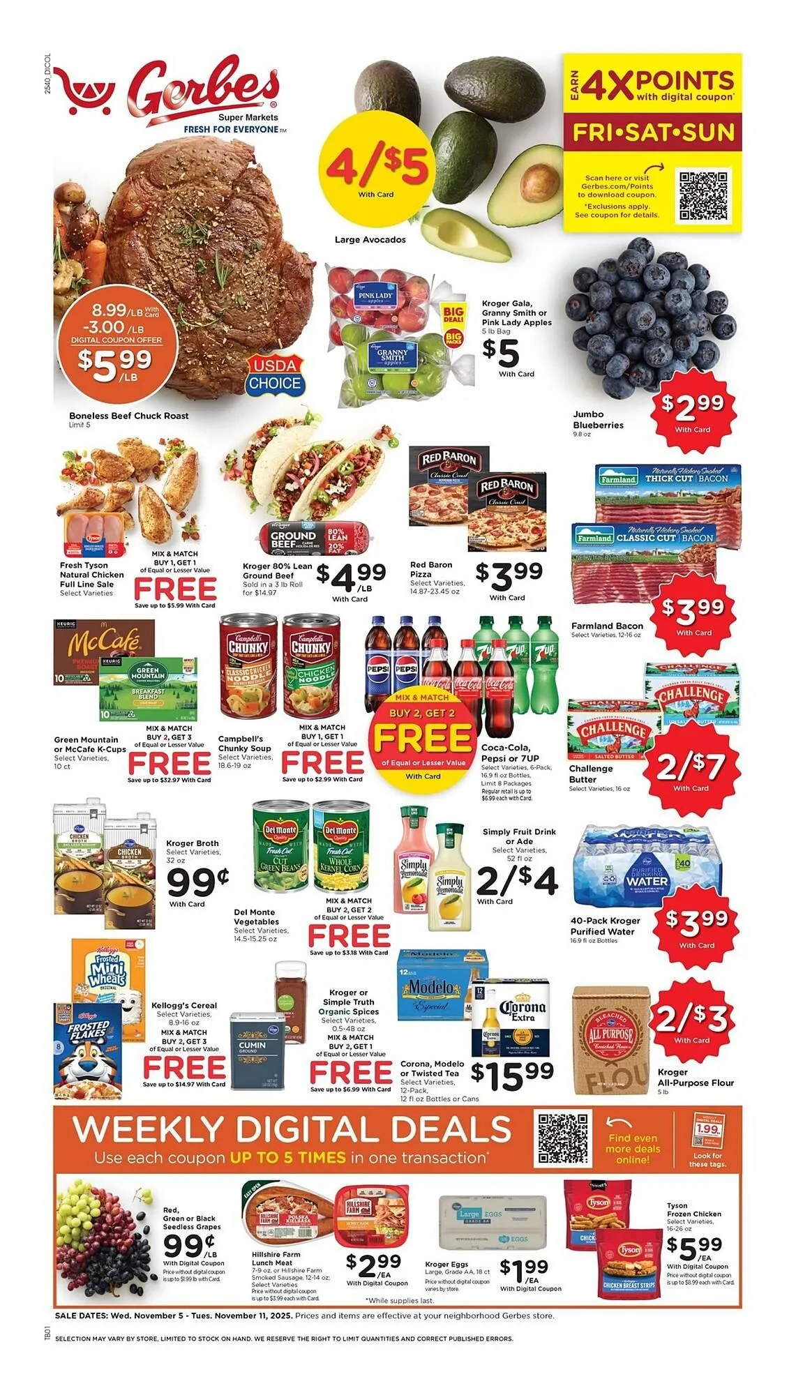 Gerbes weekly ad - 1