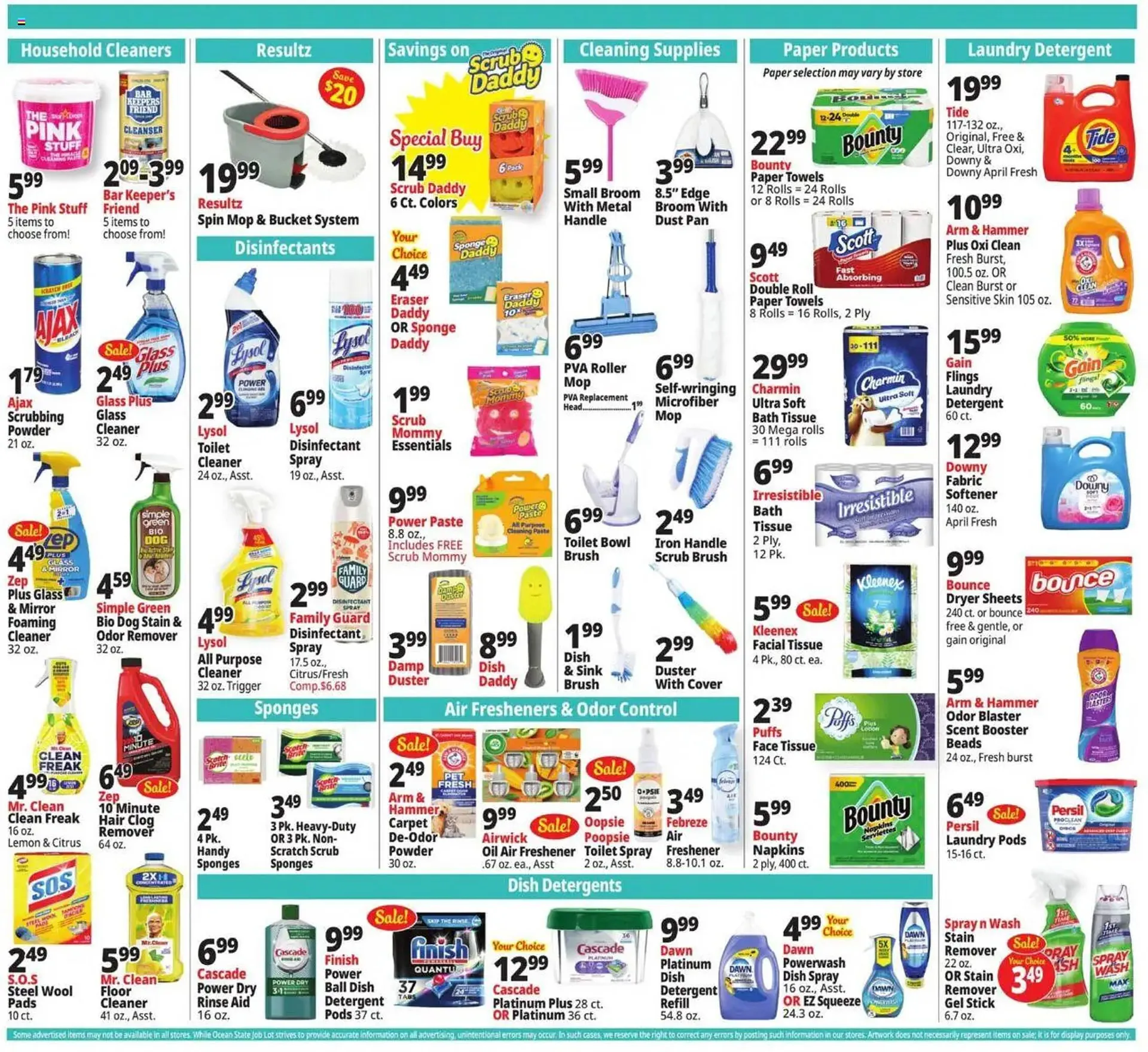 Weekly ad Ocean State Job Lot flyer from September 25 to October 2 2025 - Page 12