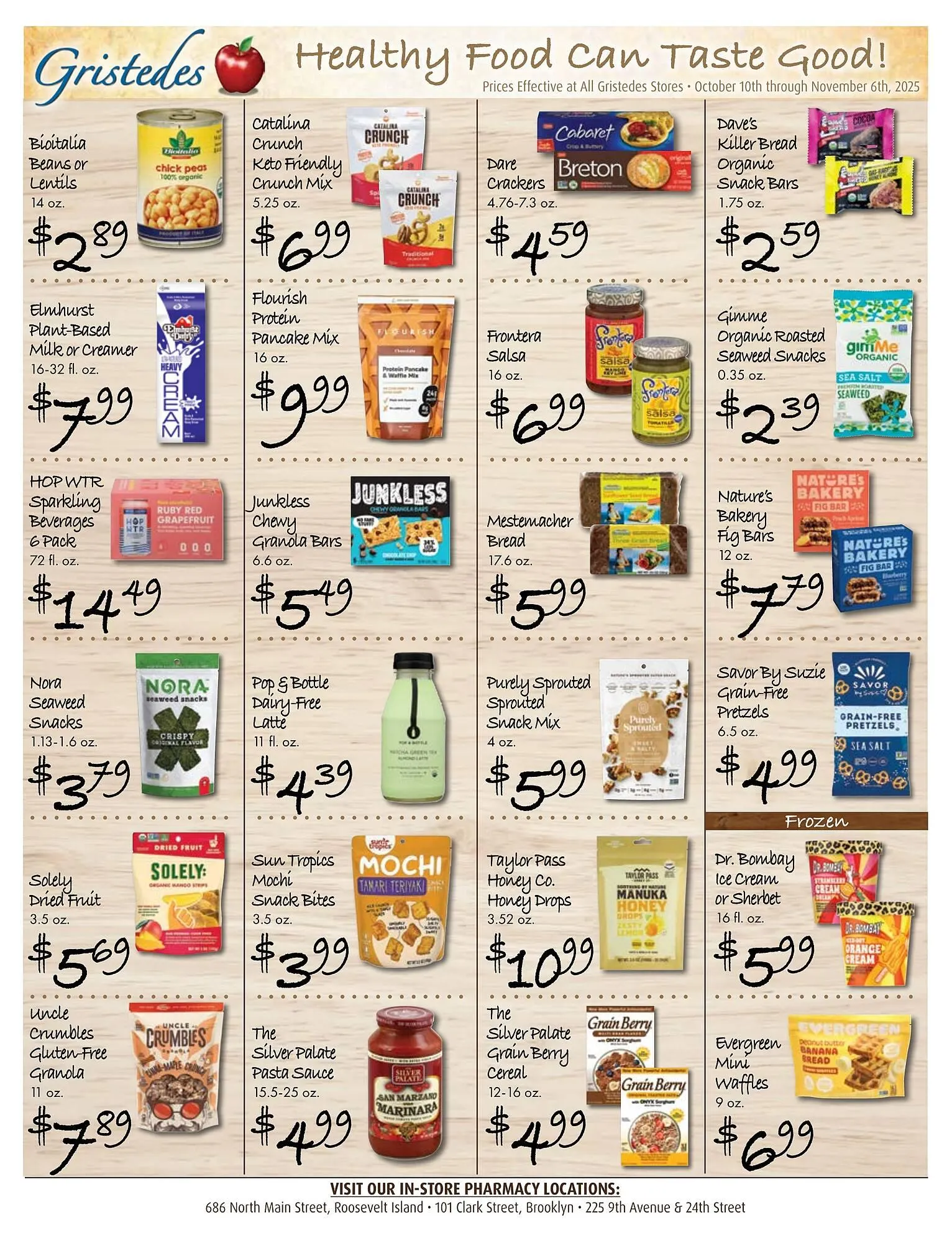 Weekly ad Gristedes circular from October 10 to November 6 2025 - Page 2