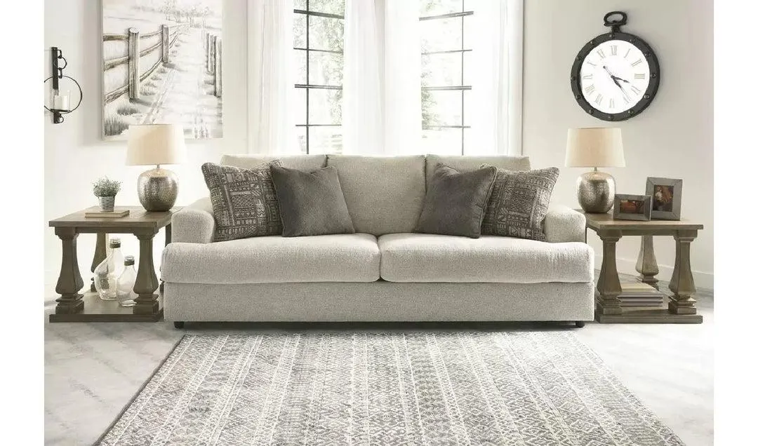 Modern Heritage Soletren 2-Seater Stationary Fabric Sofa with Track Arms