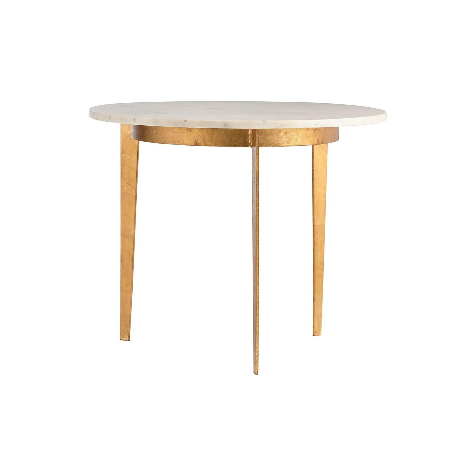 Iron & Marble Side Table