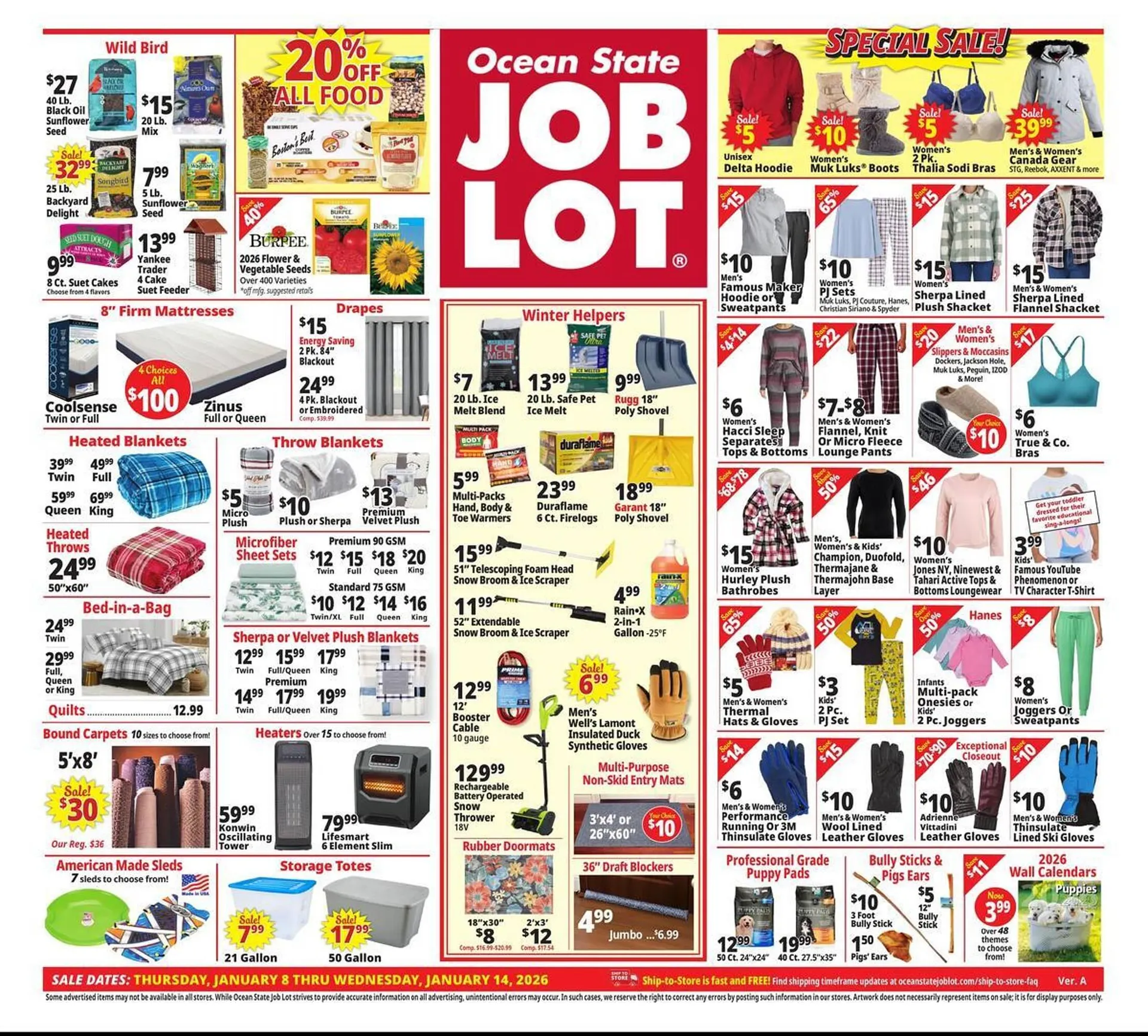 Ocean State Job Lot flyer - 1