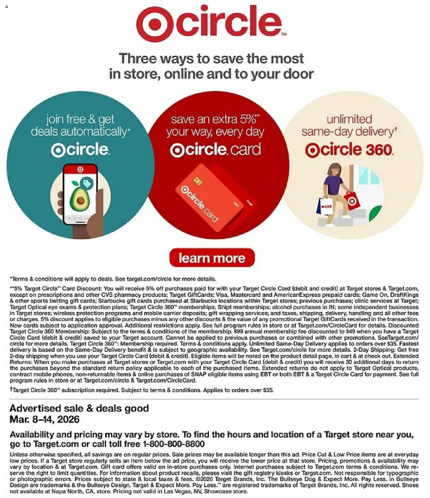 Weekly ad Target weekly ad from March 8 to March 15 2026 - Page 43