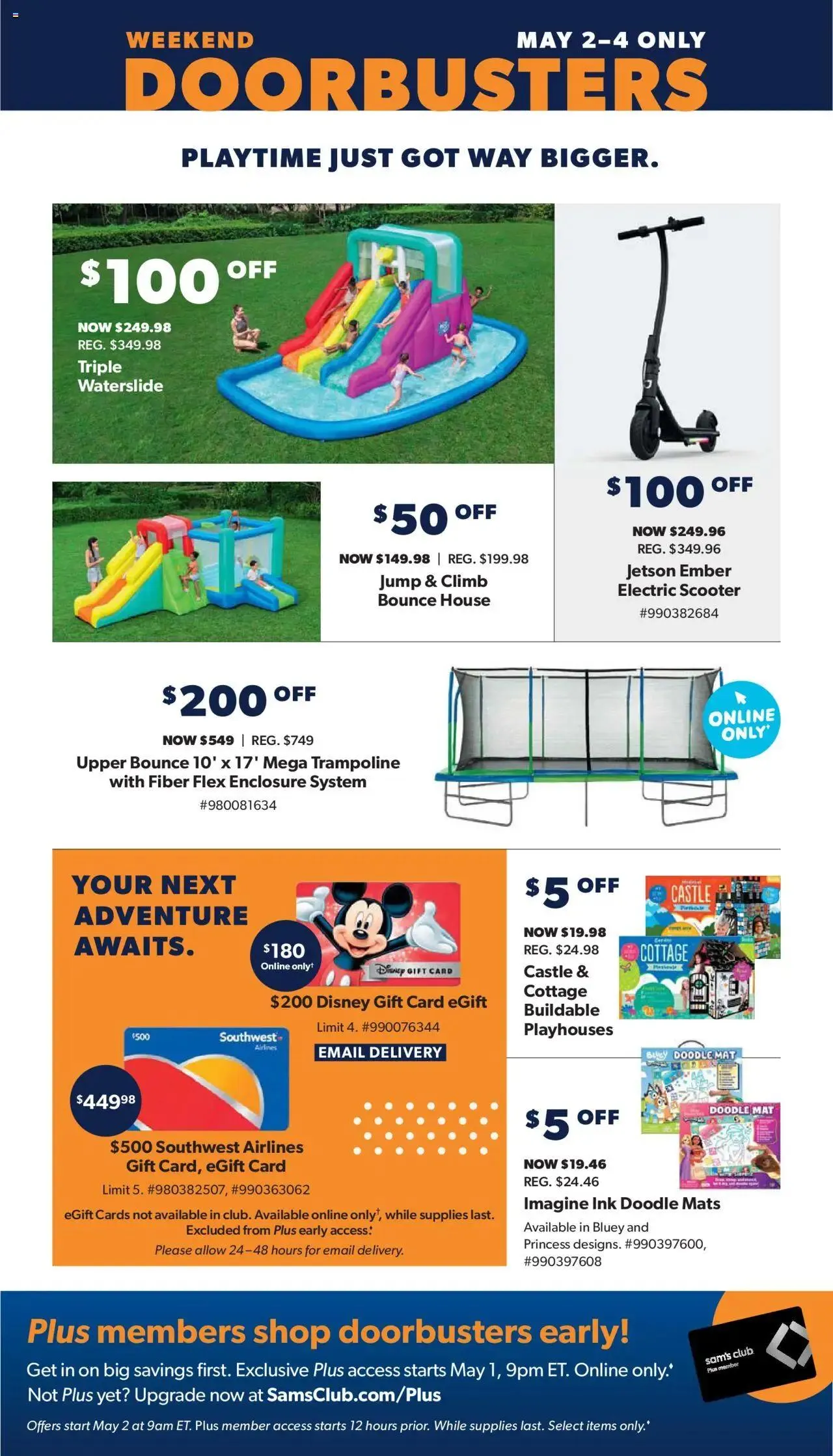 Weekly ad Sam's Club Savings Book May 2025 from April 30 to June 1 2025 - Page 6