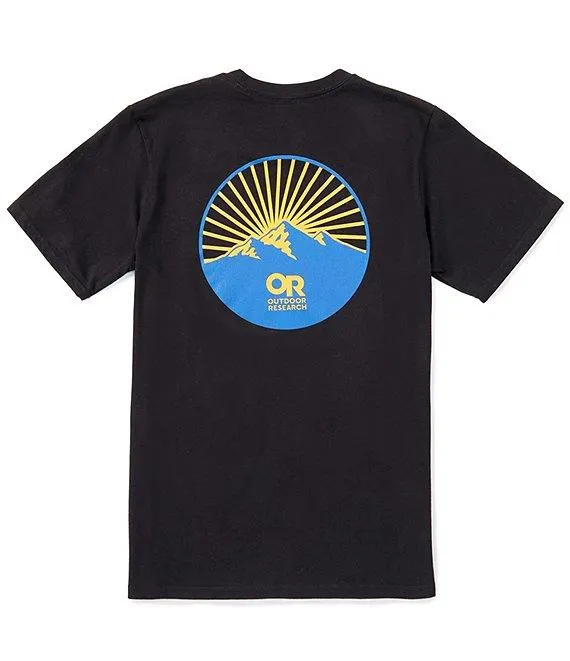 Short Sleeve Spoked Logo T-Shirt
