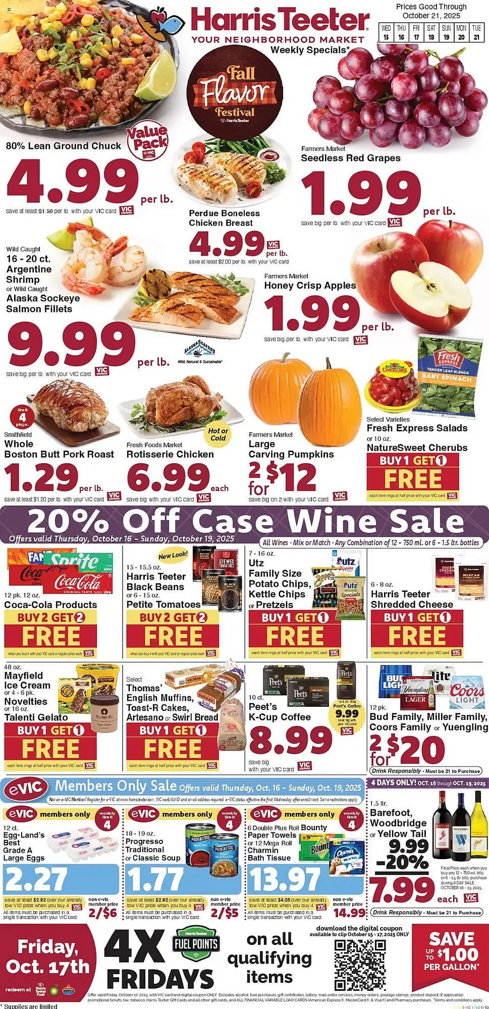 Weekly ad Harris Teeter weekly ad from October 15 to October 21 2025 - Page 1
