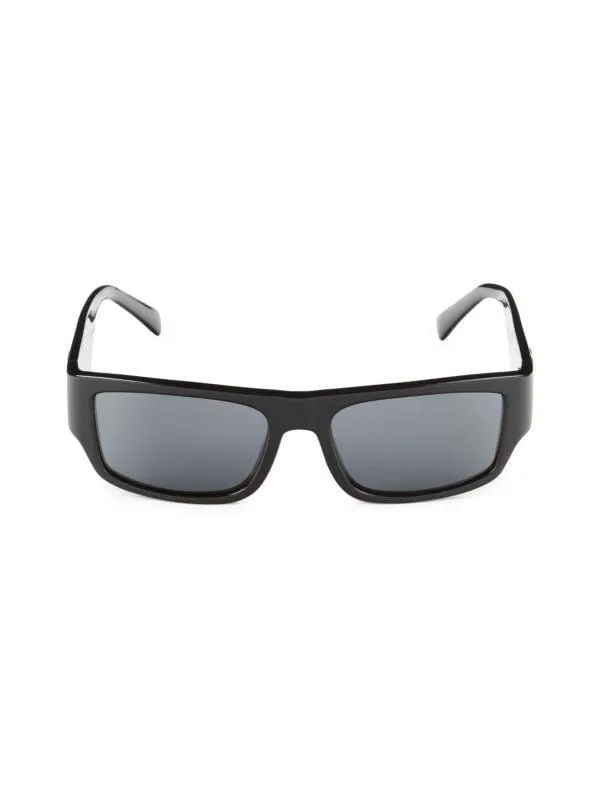 56MM Rectangle Sunglasses