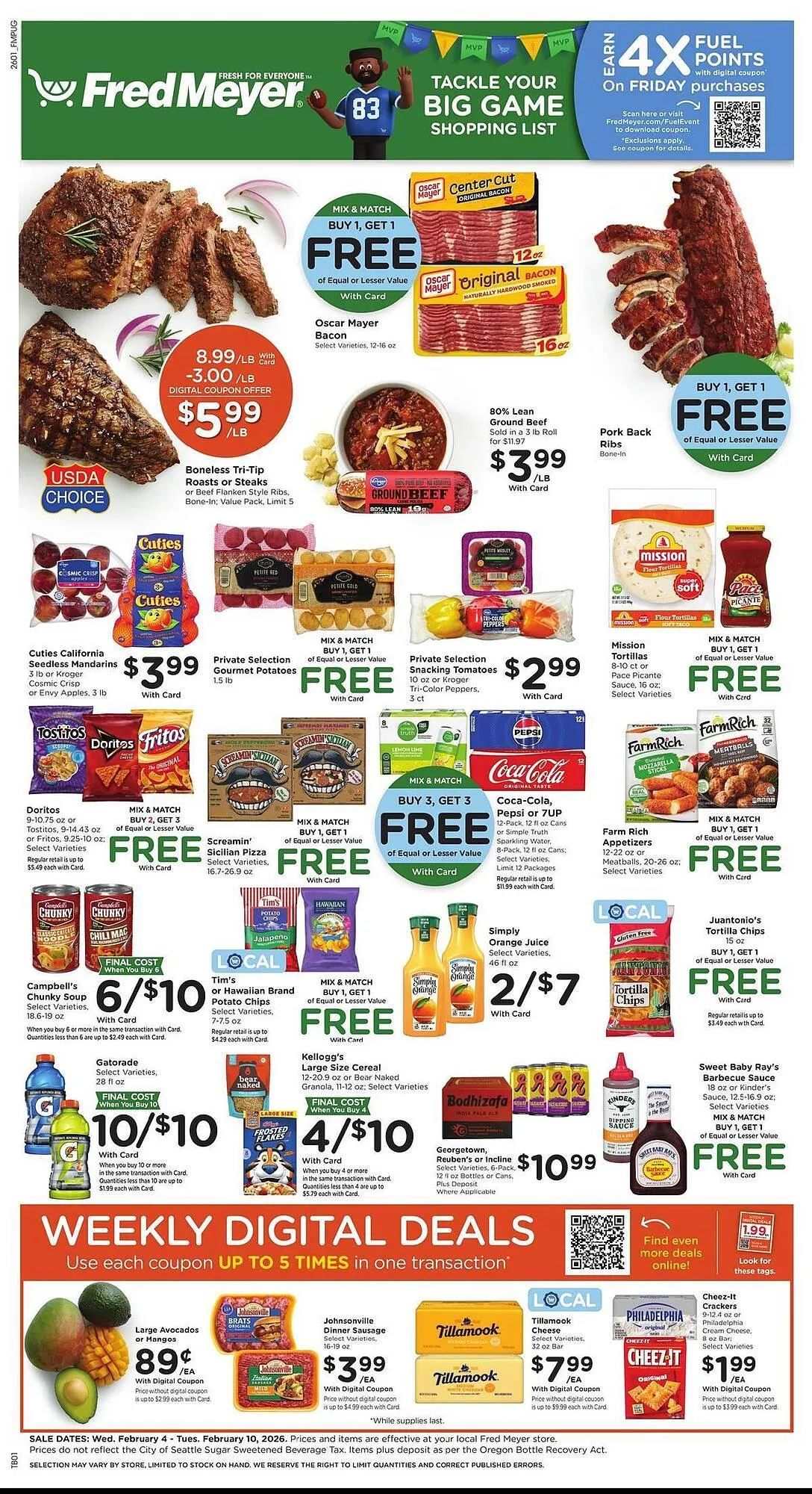 Fred Meyer weekly ad - 1