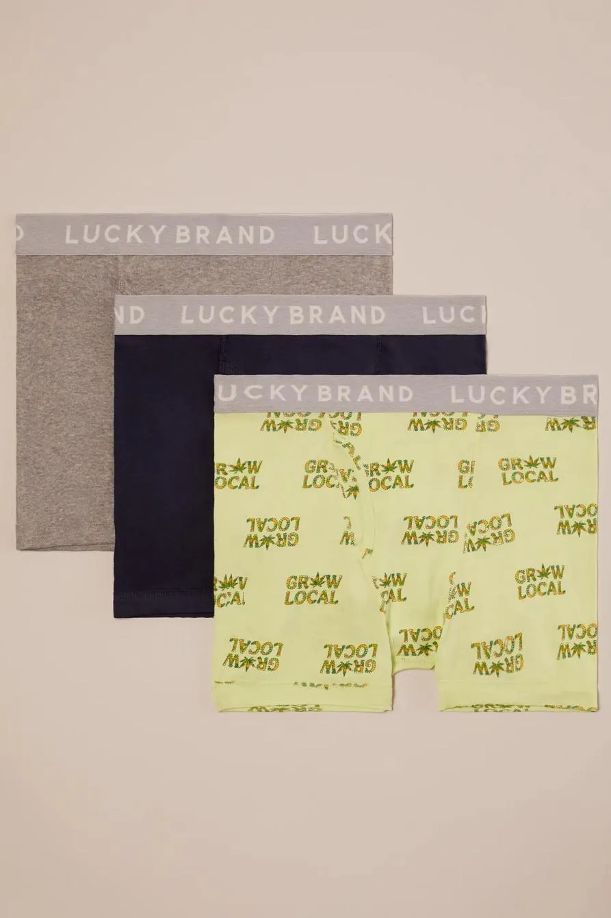 3 pack cotton boxer briefs