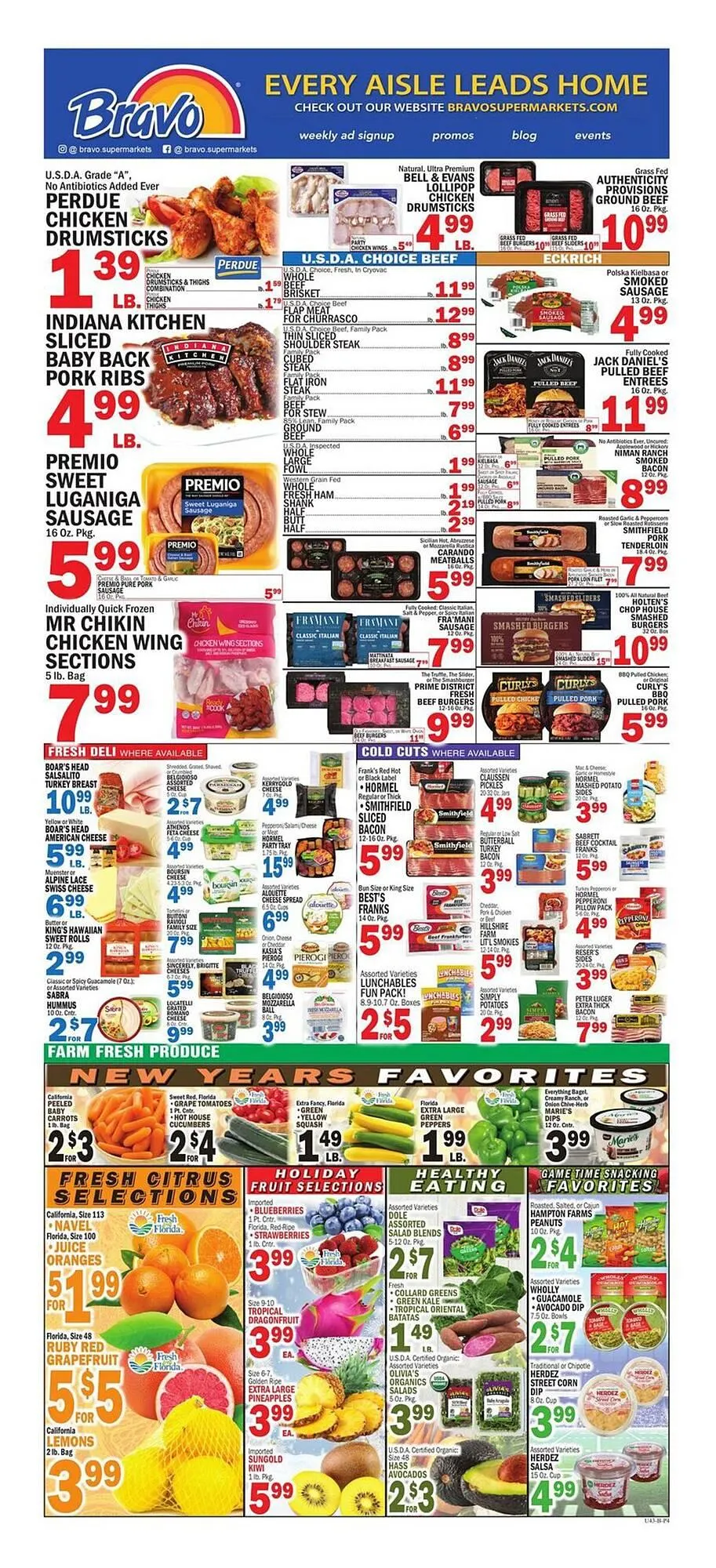 Weekly ad Bravo Supermarkets weekly ad from December 26 to January 1 2026 - Page 4
