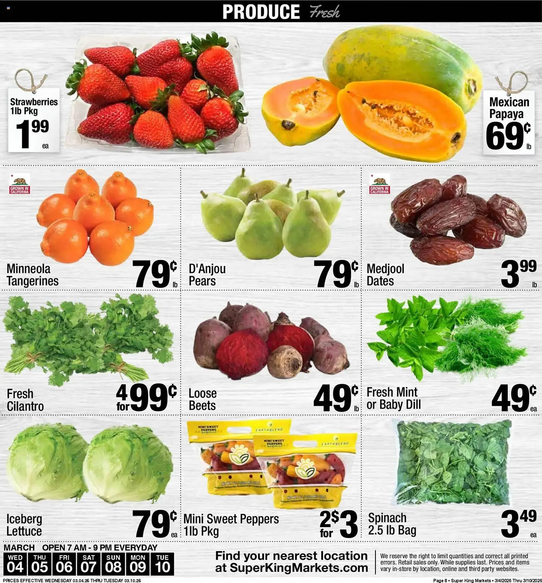 Weekly ad Super King Markets weekly ad from March 4 to March 10 2026 - Page 9