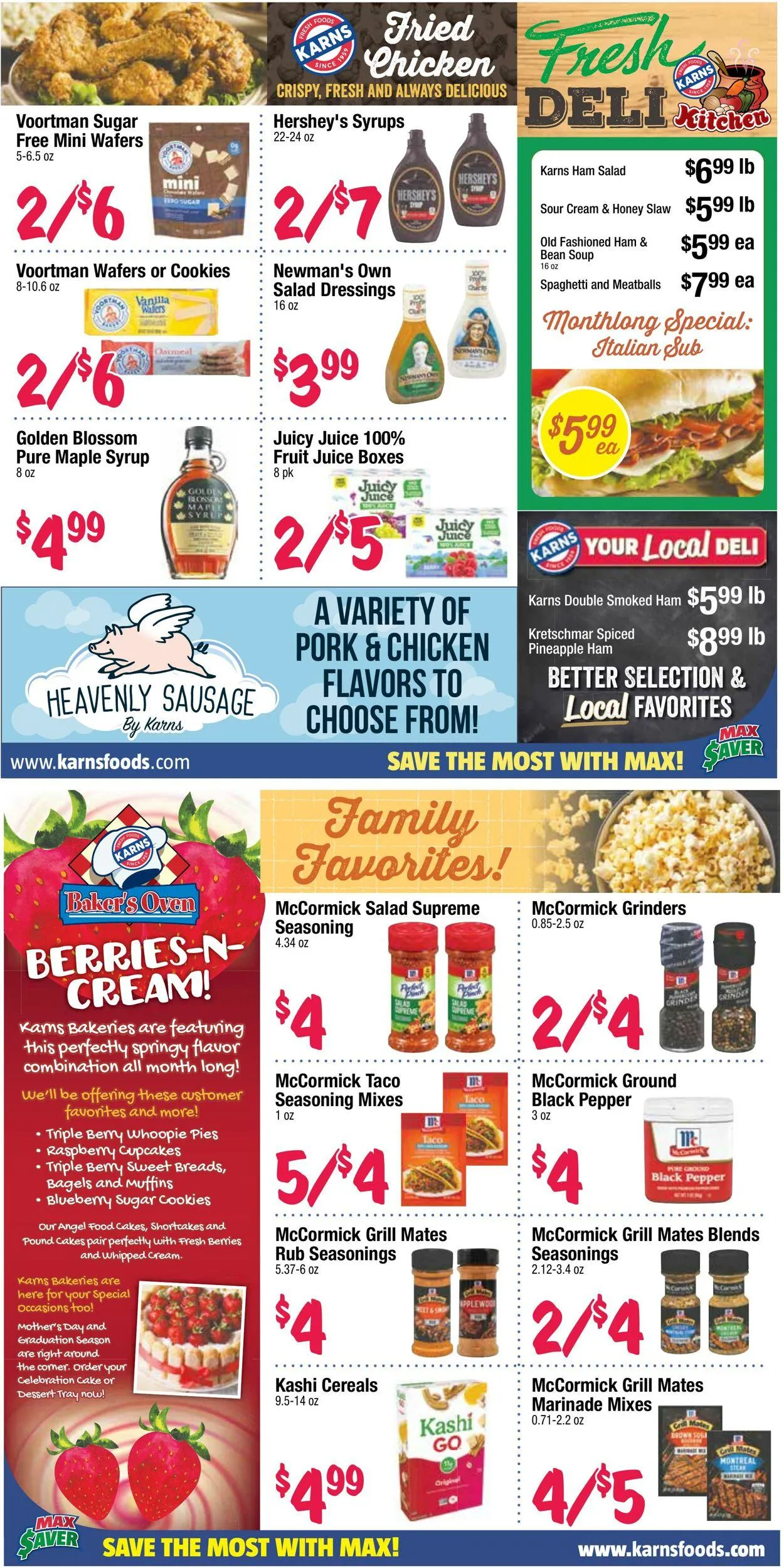 Weekly ad Karns Quality Foods from April 15 to May 12 2025 - Page 4