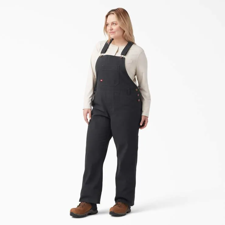 Women's Plus Relaxed Fit Bib Overalls