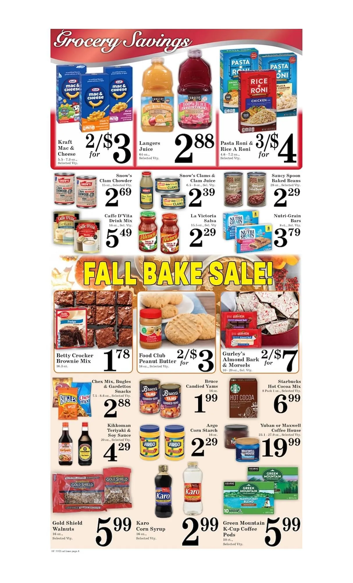 Weekly ad Harvest Foods weekly ad from November 5 to November 11 2025 - Page 4