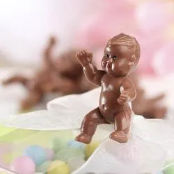 Miniature African American Babies (Package of 12 pieces)