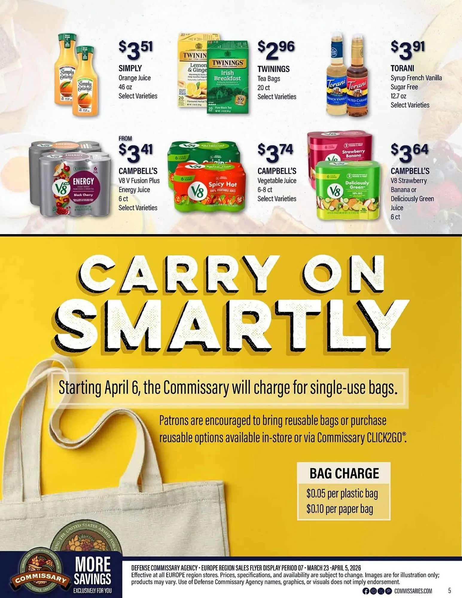 Weekly ad Commissary weekly ad from March 23 to April 5 2026 - Page 5