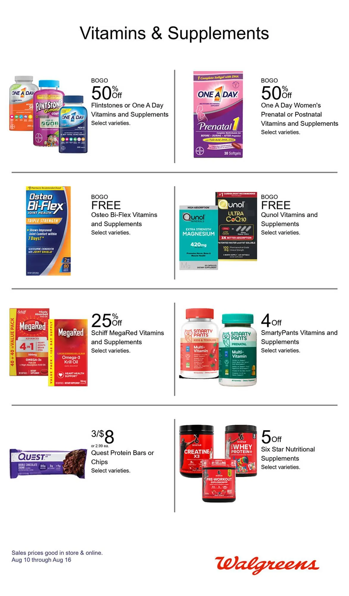 Weekly ad Walgreens Weekly Ad from August 10 to August 16 2025 - Page 11