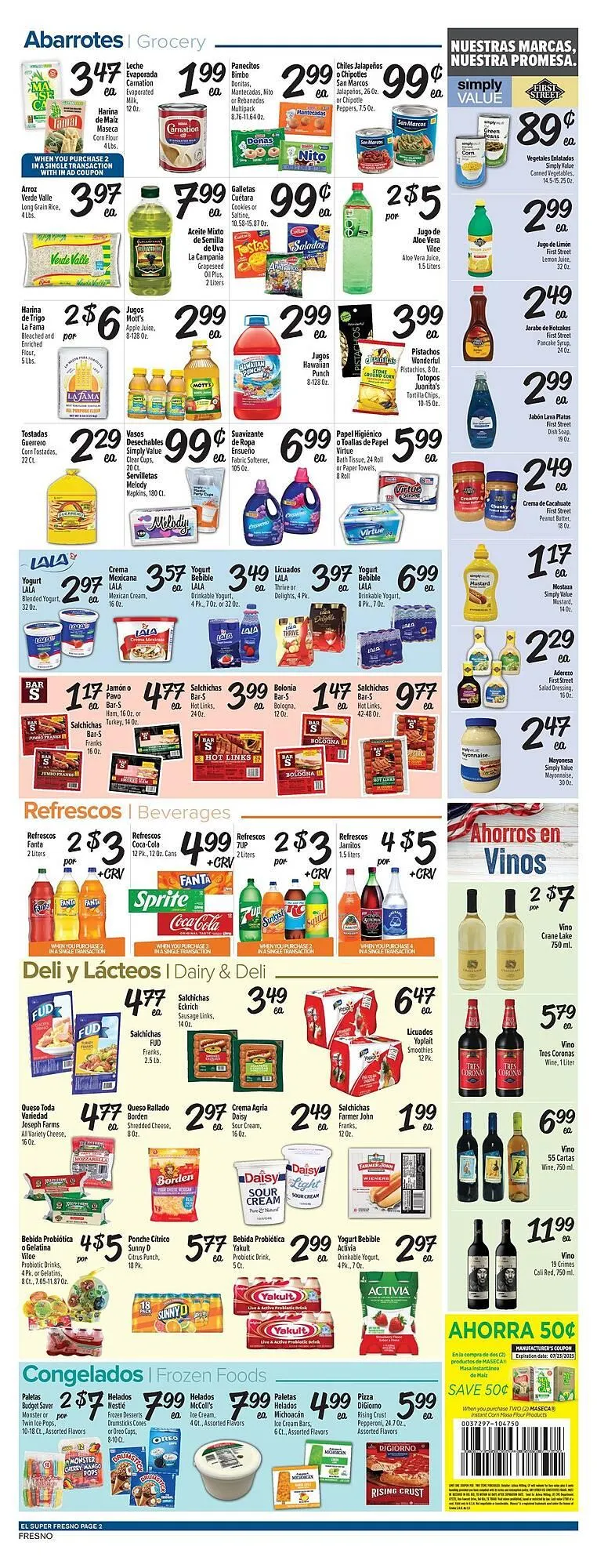 Weekly ad El Super Weekly Ad from July 2 to July 8 2025 - Page 2