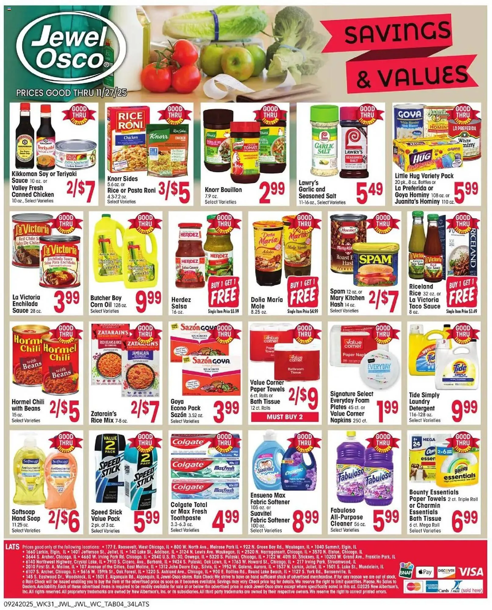 Weekly ad Jewel-Osco weekly ad from September 24 to November 28 2025 - Page 4