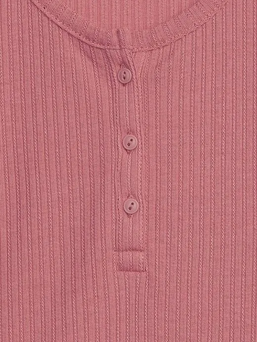 Kids Recycled Pointelle PJ T-Shirt