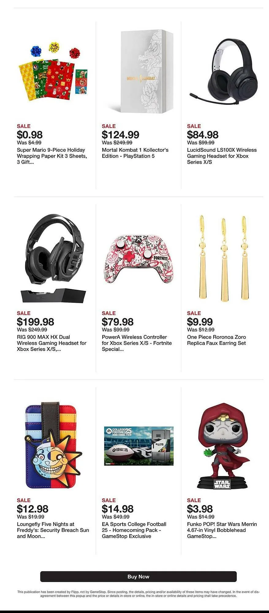 Weekly ad Game Stop weekly ad from November 3 to November 9 2025 - Page 5