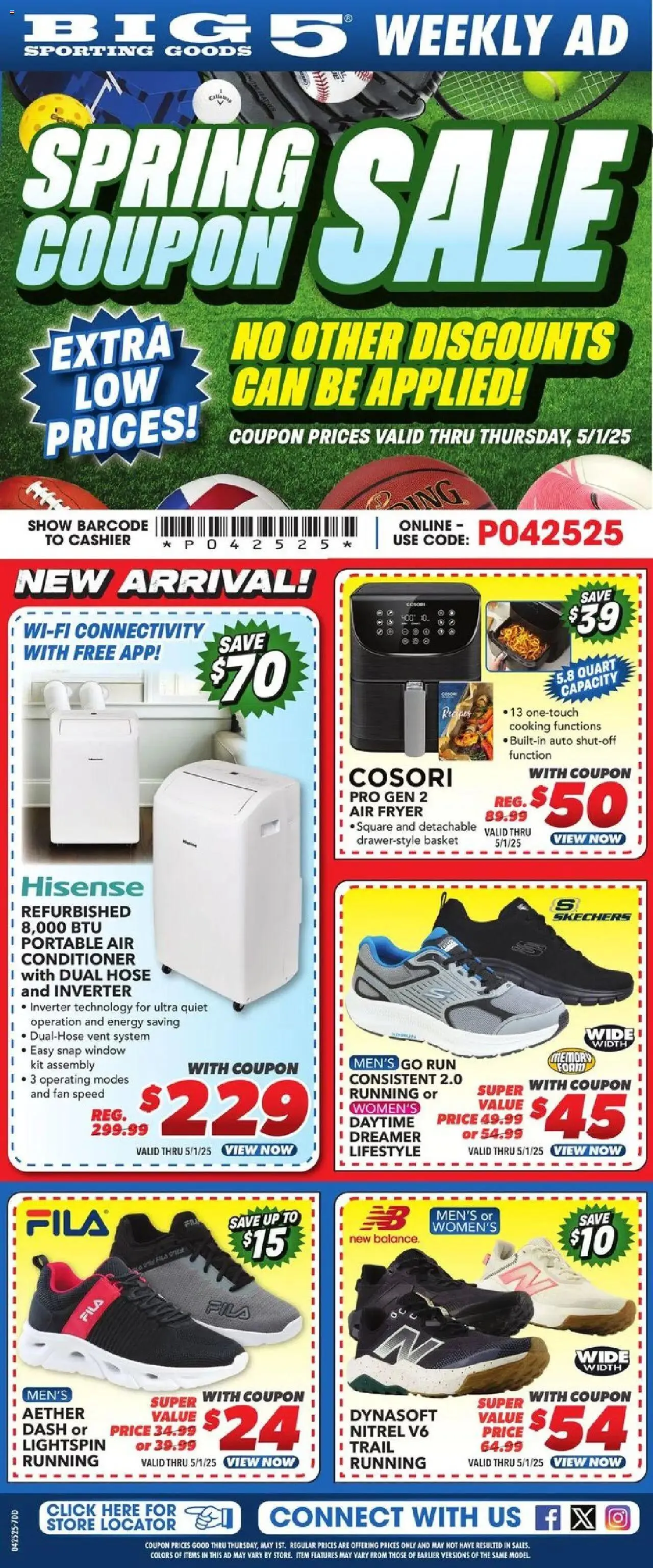 Big 5 Sporting Goods Weekly Ad - 1