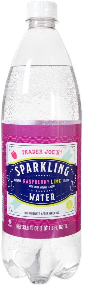 Raspberry Lime Sparkling Water