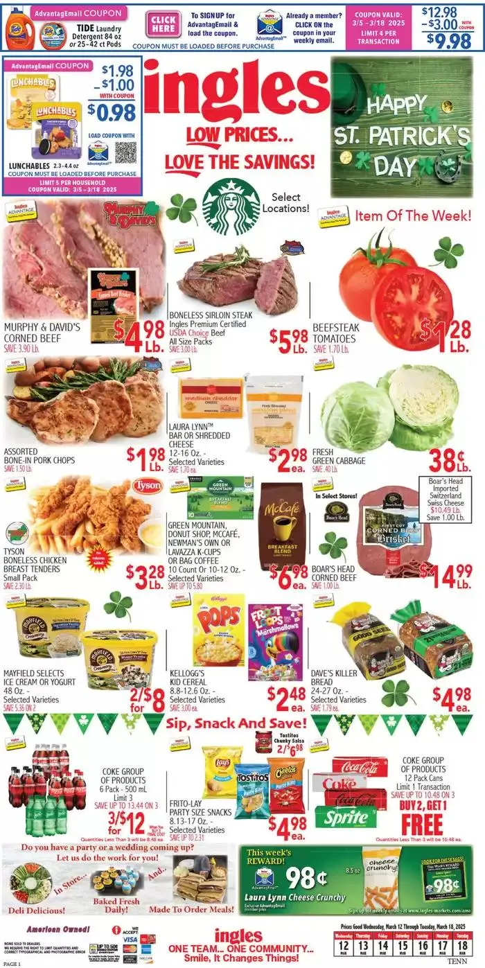 Weekly ad Save now with our deals from March 5 to March 18 2025 - Page 1