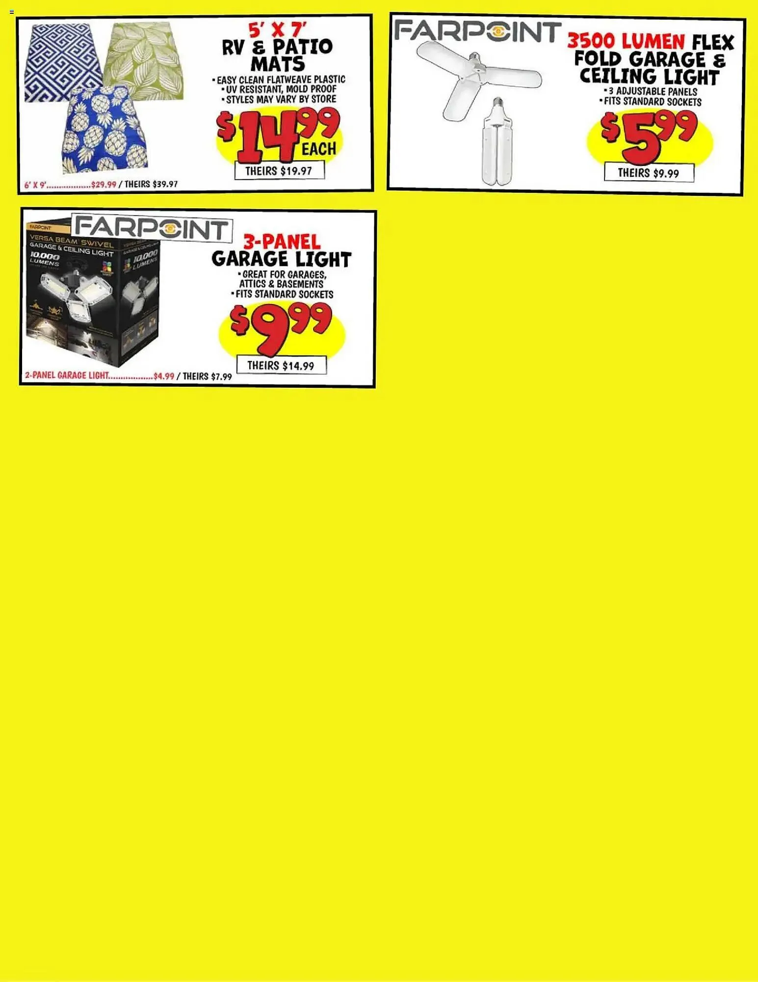 Weekly promotion Ollie's weekly ad spanning from May 1 to May 8 2026 - Page 6 for Catalogue 365