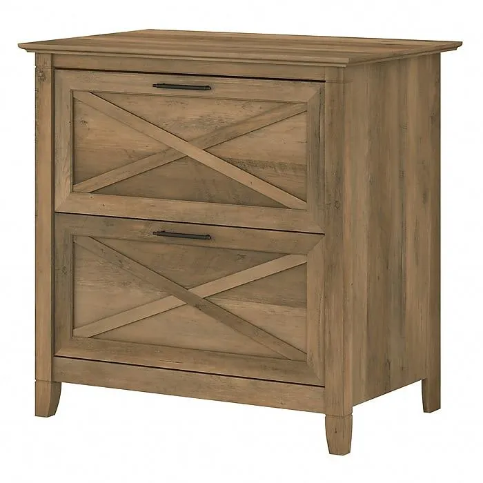 Bush Furniture Key West 2-Drawer Lateral File Cabinet,