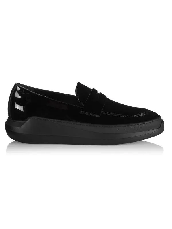 Patent Leather Penny Loafers
