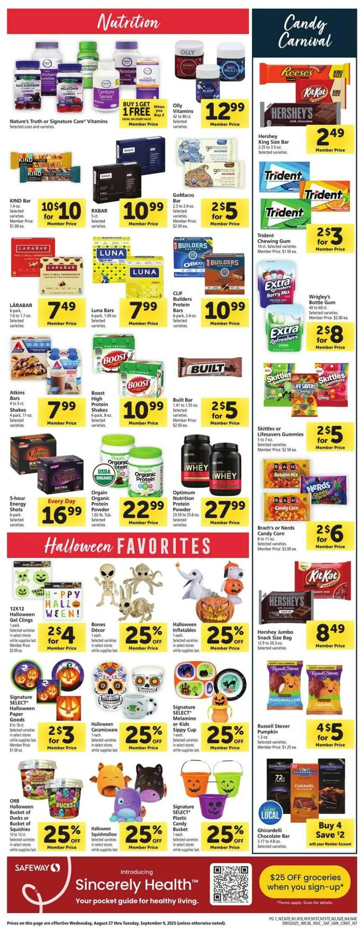 Weekly ad Safeway Current weekly ad from September 3 to September 9 2025 - Page 10
