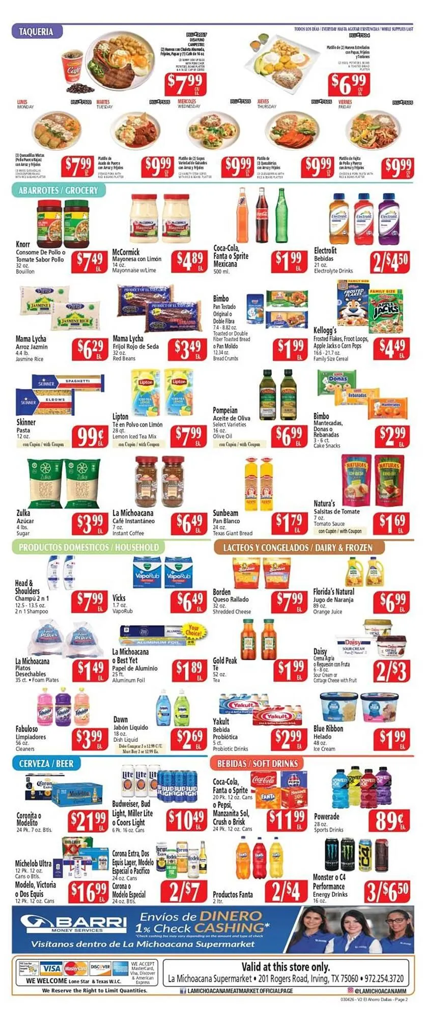 Weekly ad El Ahorro weekly ad from March 4 to March 10 2026 - Page 2