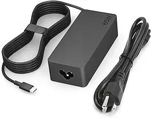 65W USB C Charger for Lenovo Thinkpad/Yoga/Chromebook Laptop Computer 65W 45W USB C Fast Power Adapter