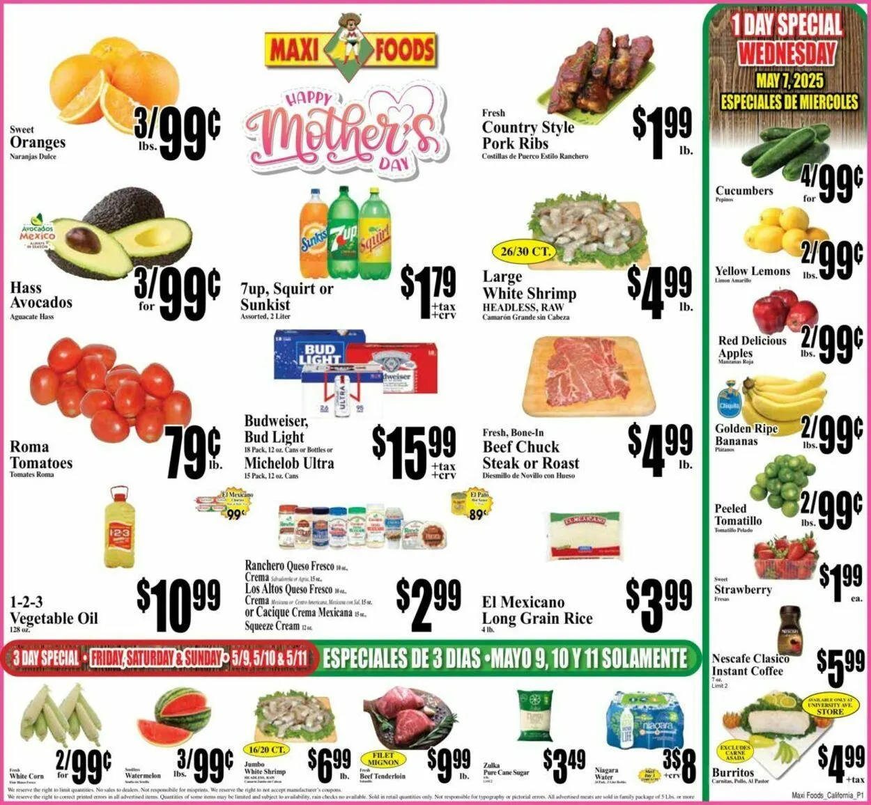 Maxi Foods Current weekly ad - 1