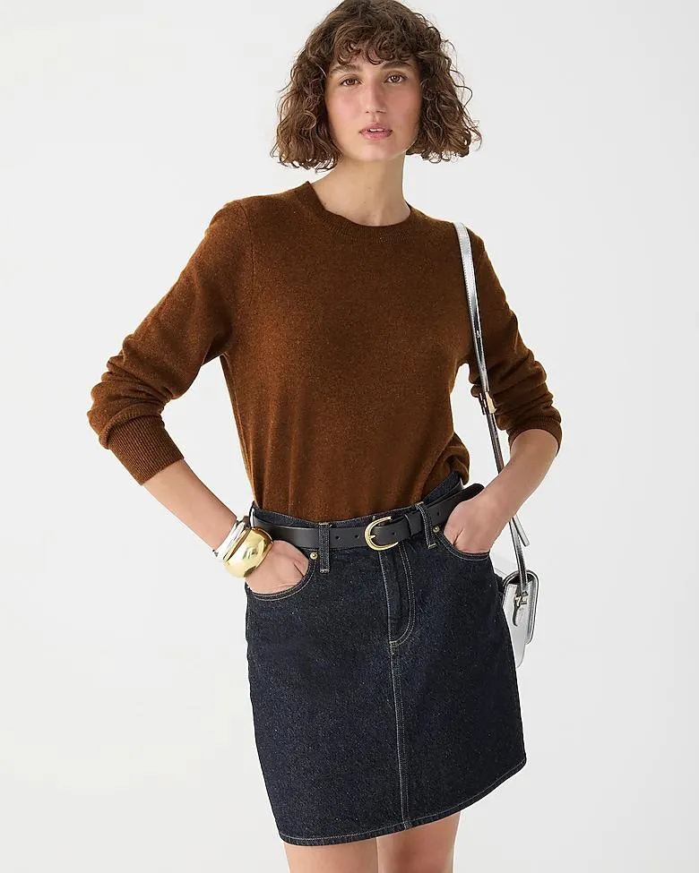 Cashmere classic-fit crewneck sweater