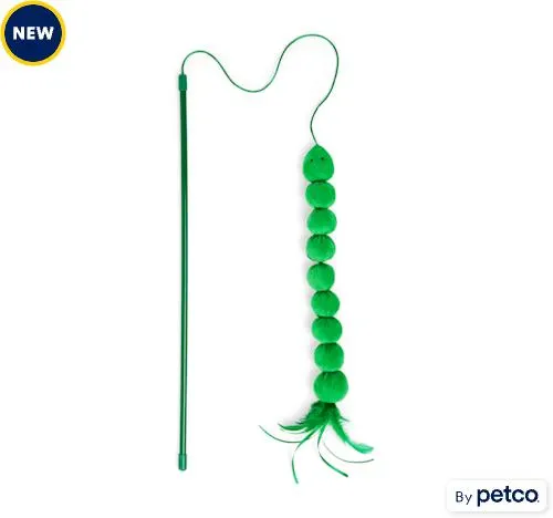 Merry Makings Green Teaser Cat Toy